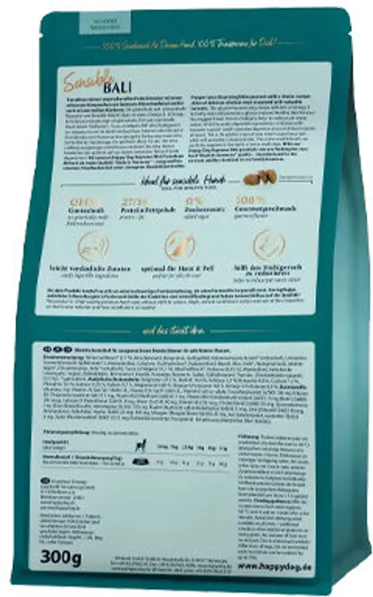 Happy Dog Sensible Mini XS Bali - 2x1,3kg