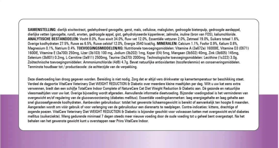 Prins VitalCare Dieet 5kg