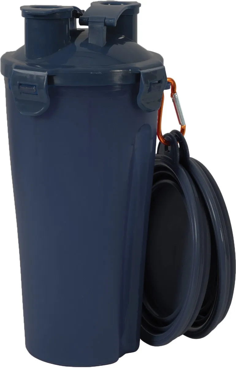 Zolux BVK 2in1 Reisset Fles met Voerbak