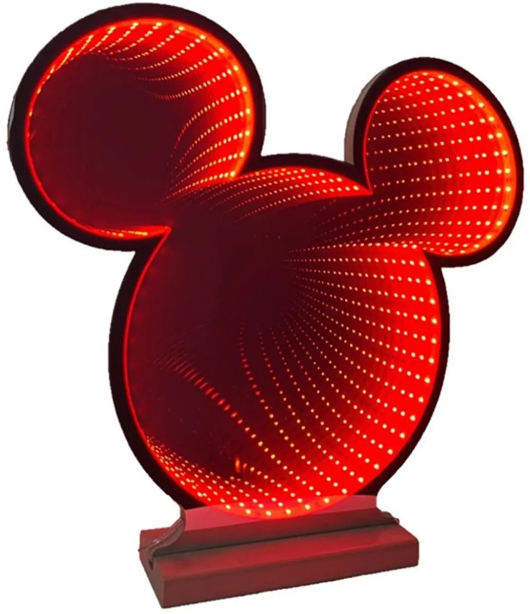 Disney kerstfiguur verlicht Mickey oren rood