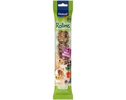 Vitakraft Rollinis Bosbessen Knaagdiersnacks - 12x48g