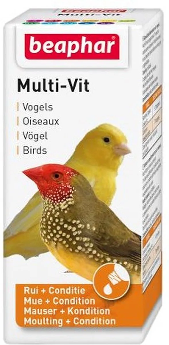 Beaphar Multi-Vitamine Vogels 20ml