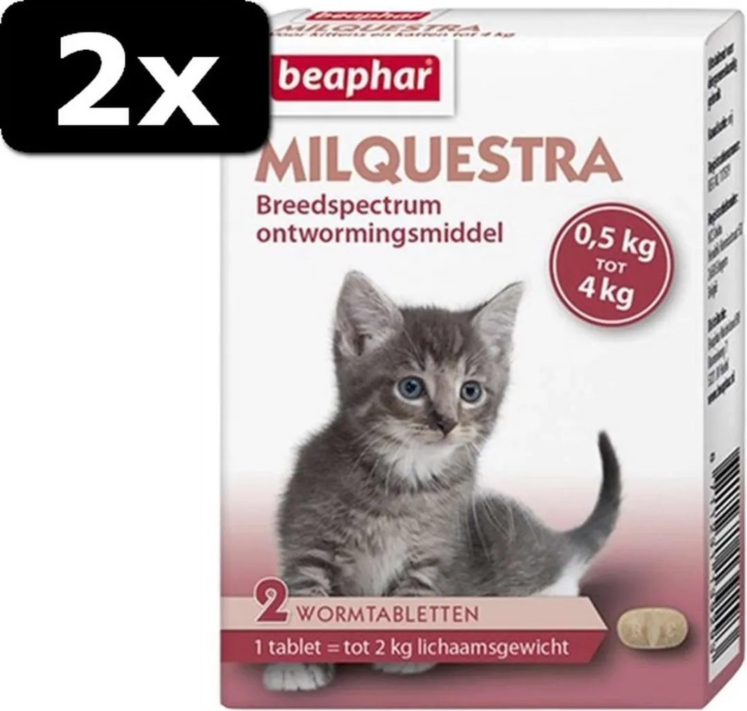 Beaphar Milquestra Kleine Kat/Kitten 2TBL