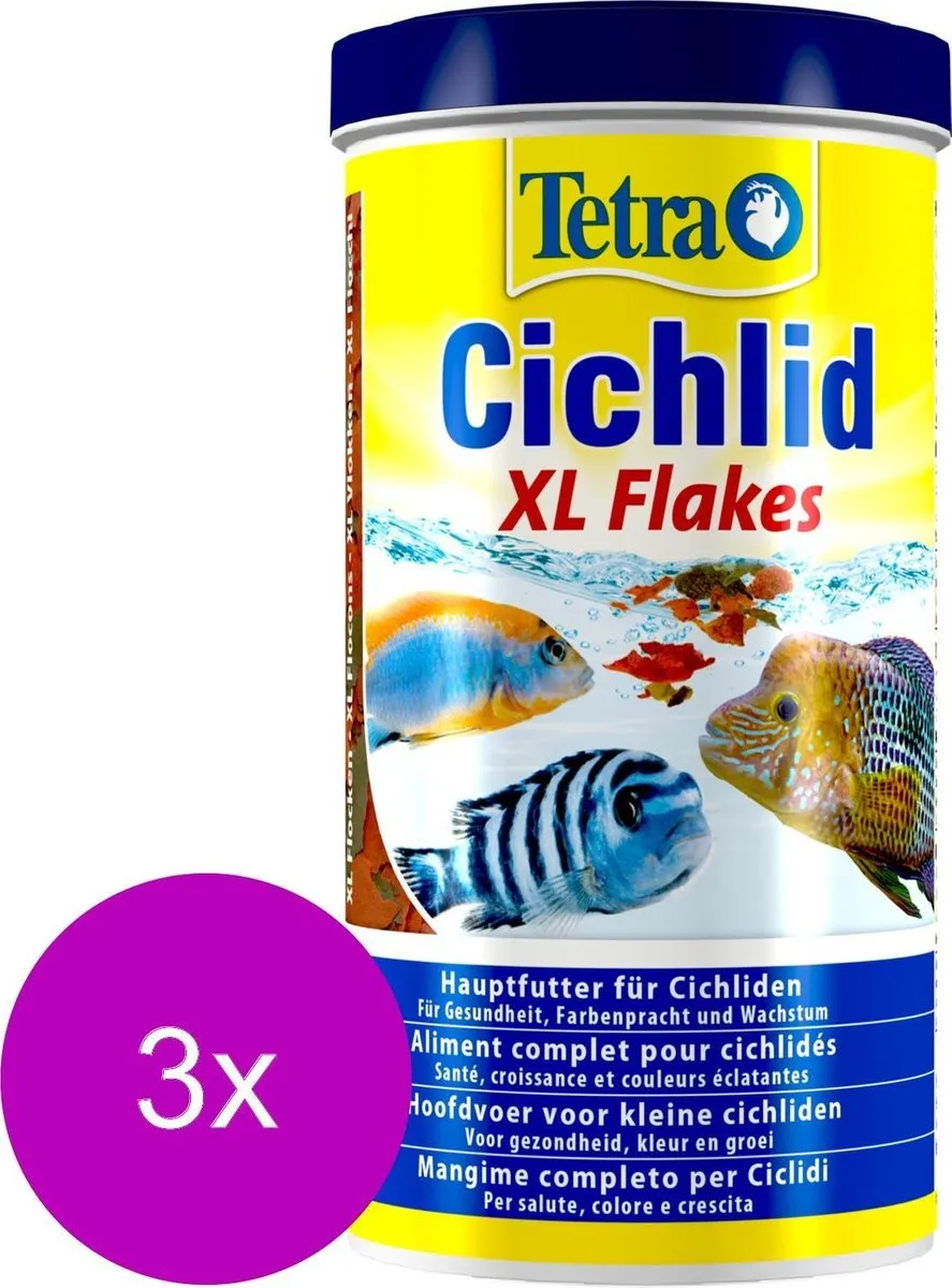 Tetra Cichlid XL Flakes