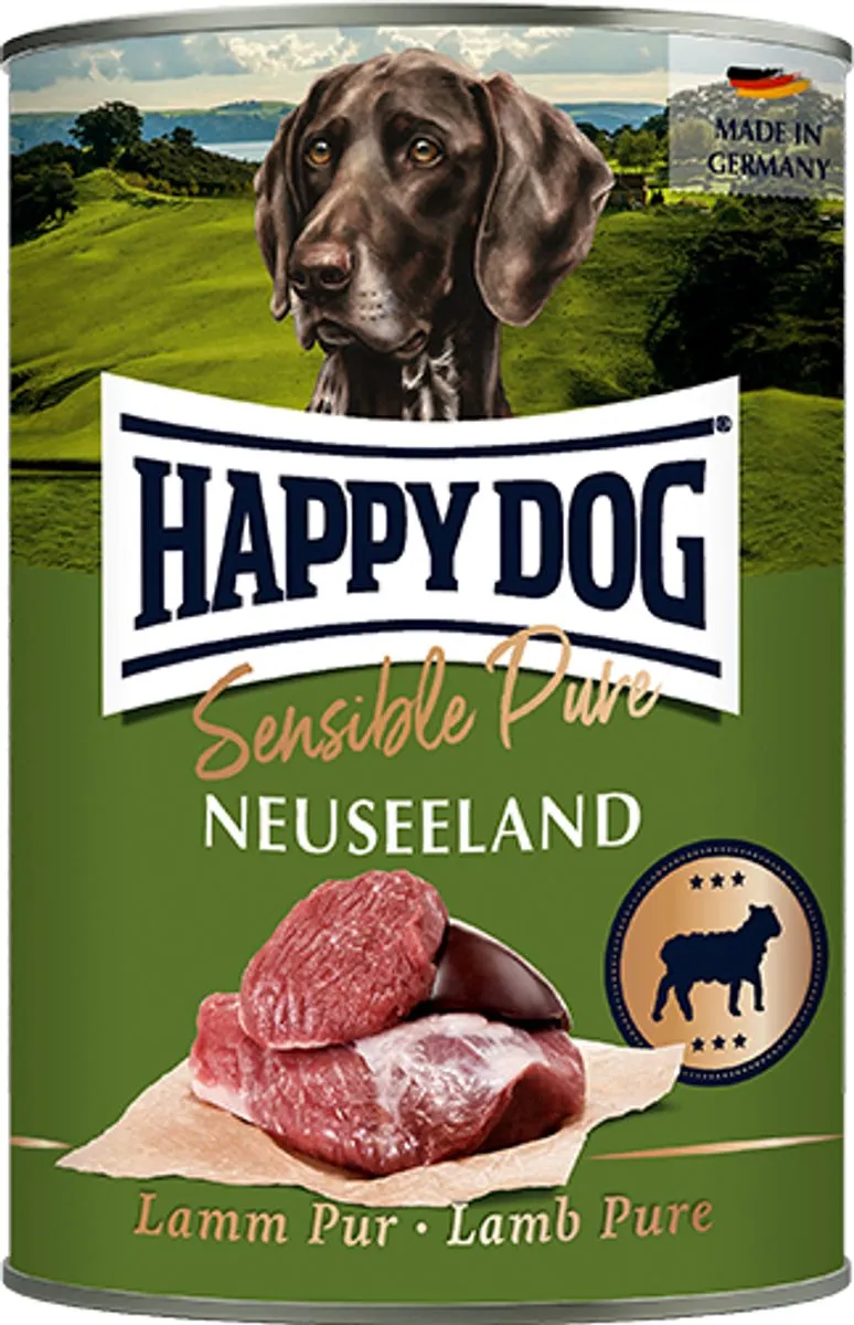 Happy Dog Sensible Pure Nieuw-Zeeland Lam 6x800g