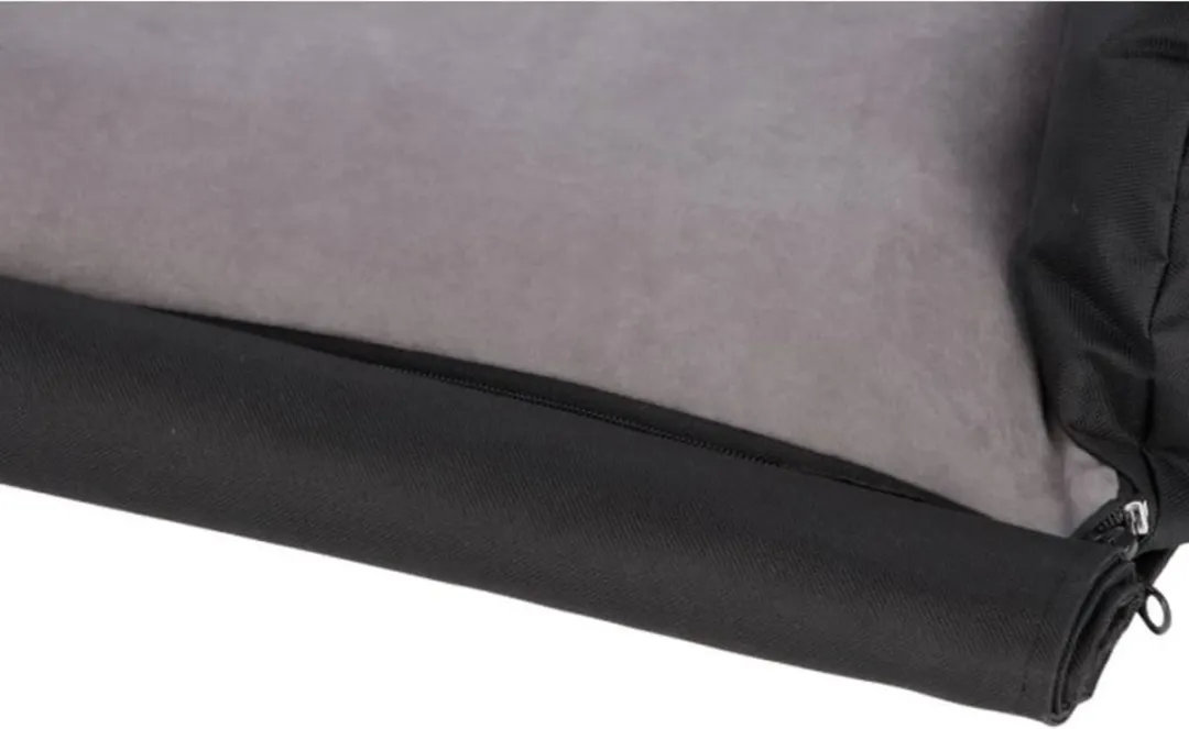 Kerbl - Hondenmand - voor - in - de - auto - 95x75x16 - cm - grijs - en - zwart - 80584