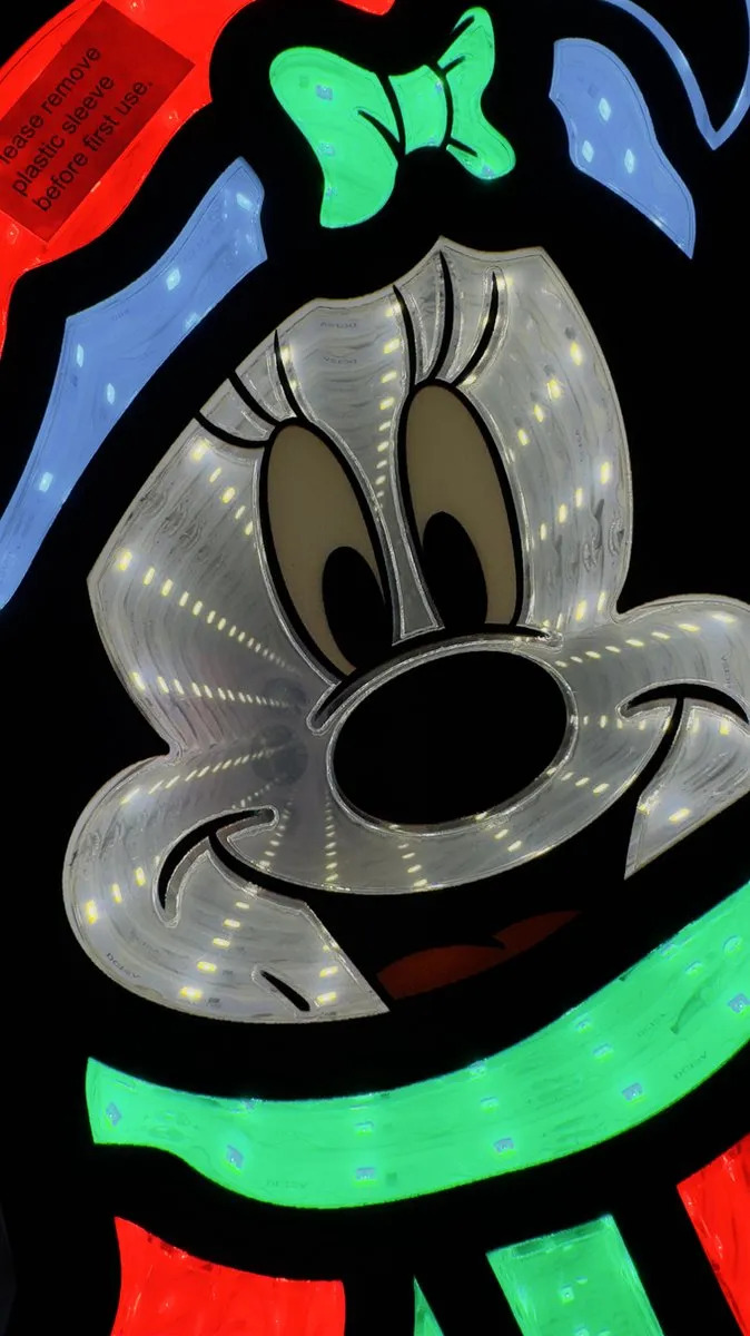 Disney - Infinity Minnie Mouse Spiegellamp - multicolor - 40 cm - kunststof