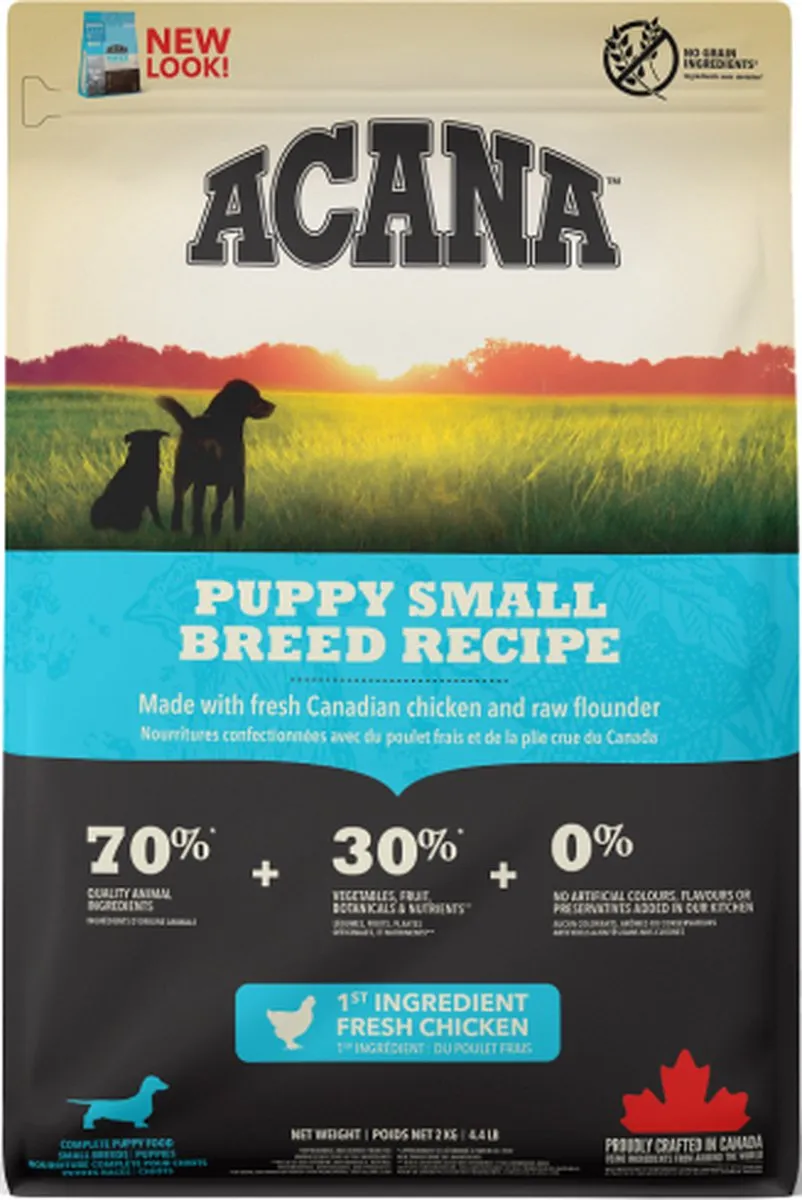 Acana Heritage Puppy Small Breed Kip & Kalkoen - 6 kg