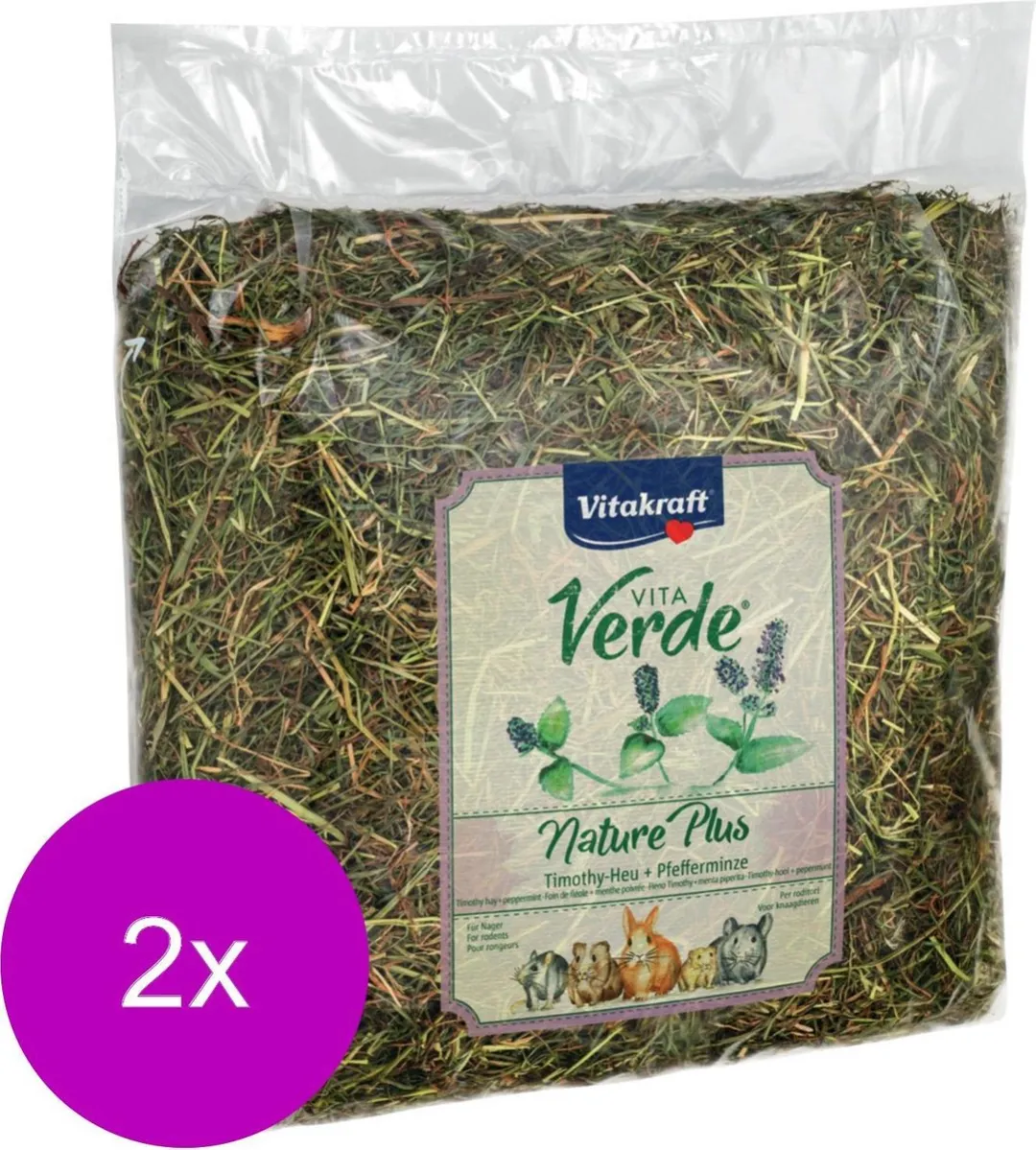 Vitakraft Vita Verde Hooi Pepermunt - 1000g