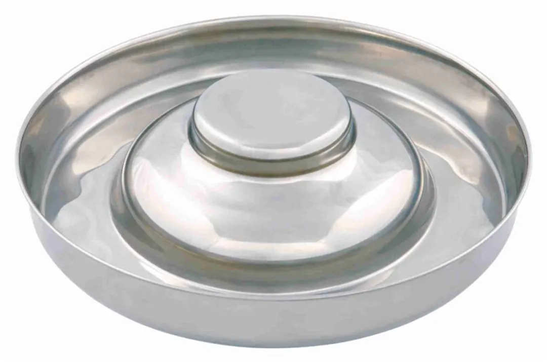 Trixie Junior Voerbak RVS - 29cm 1400ml - Zilver