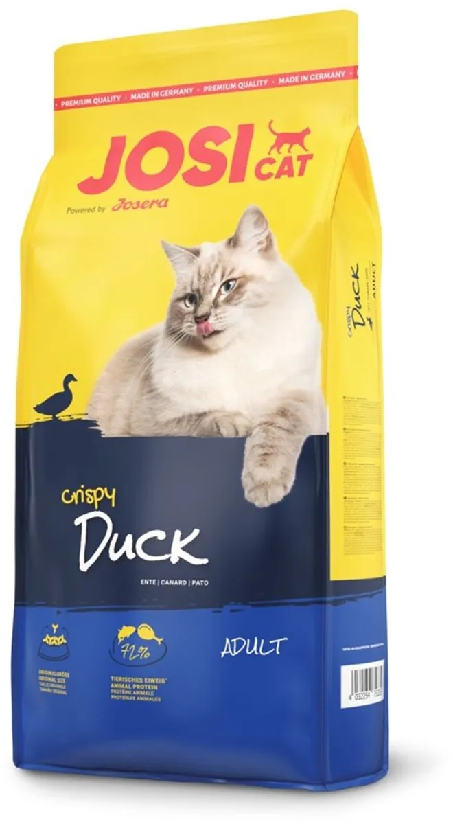 Josera Josicat Crispy Duck Eend Kattenvoer 18kg