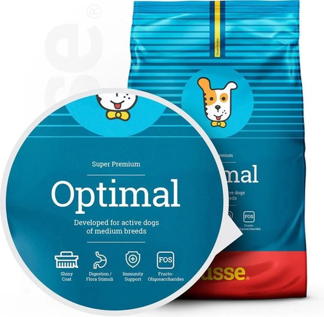 Husse Optimal Hondenbrokken - 24 kg (2x12kg)