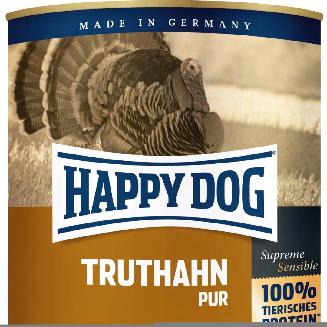 Happy Dog Sensible Pure Kalkoen 6x800g