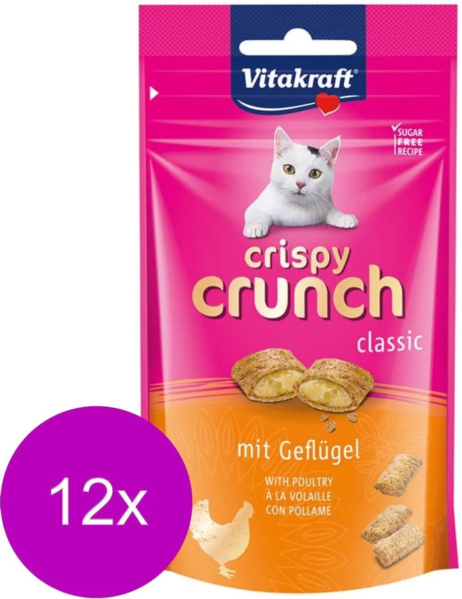 Vitakraft Crispy Crunch Gevogelte Kattensnack