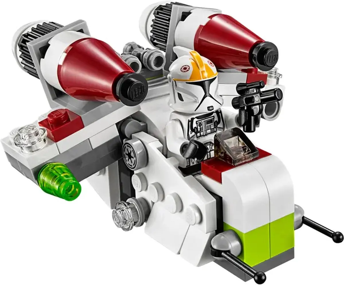 LEGO Star Wars Republic Gunship Microfighter 75076 - 105 Stukken - afbeelding 7 van 7