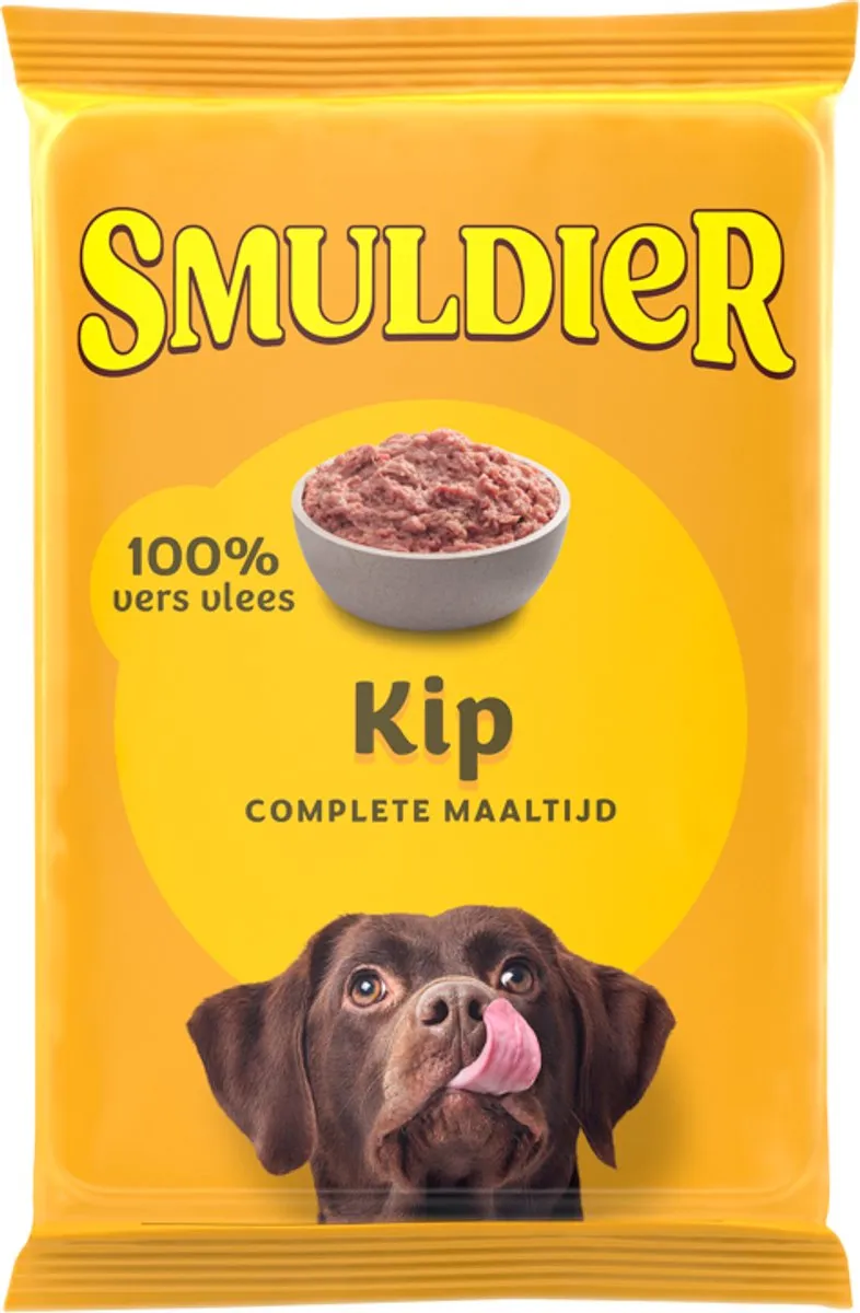 Smuldier Kip Diepvries Hondenvoer