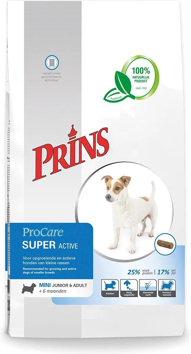 Prins Procare Super Active Mini Hondenvoer