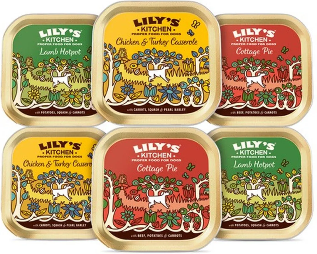 Lily's Kitchen Dog Adult Classic Dinners Tray - 6x150g