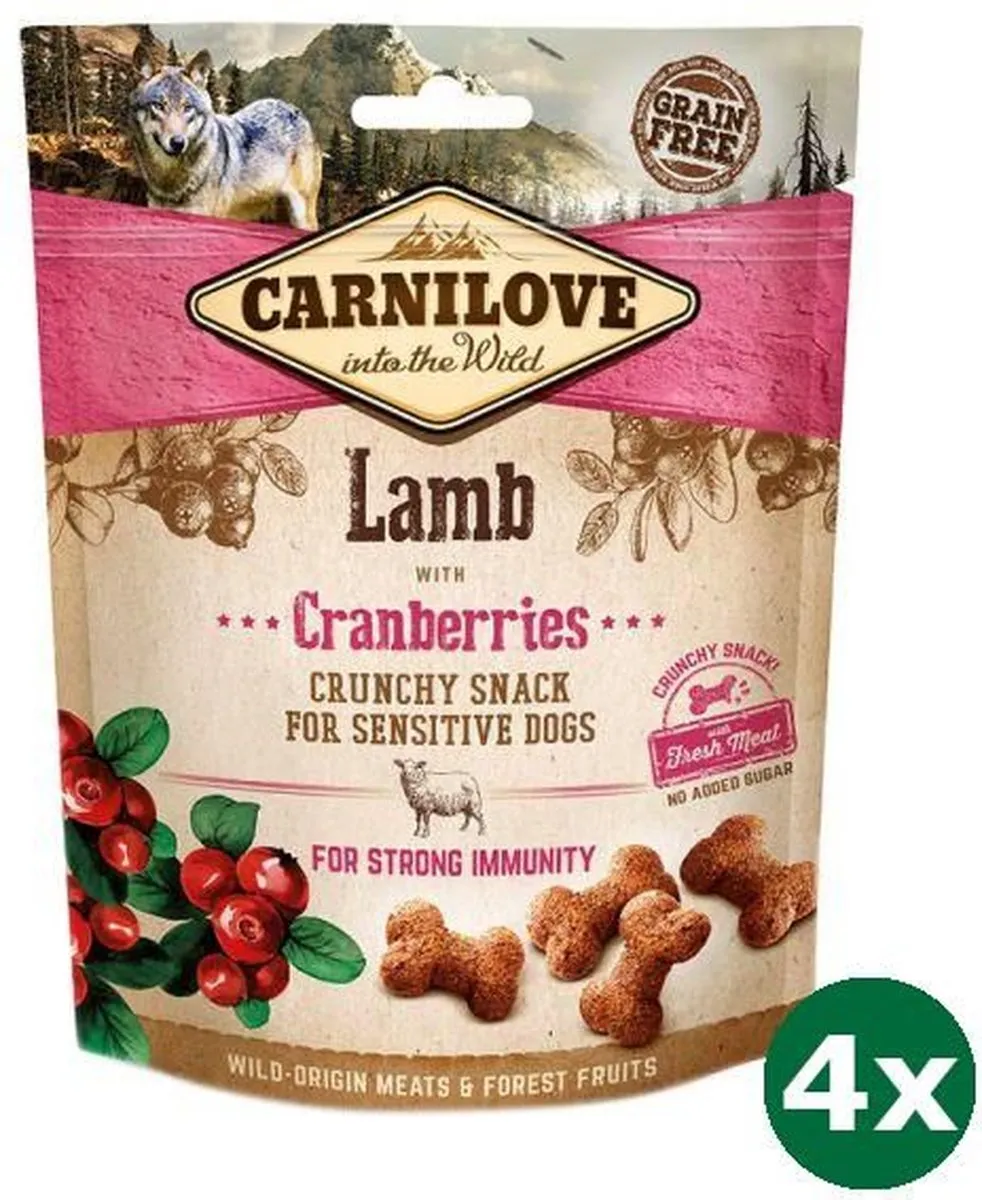Carnilove Lam & Cranberries Crunchy Snack