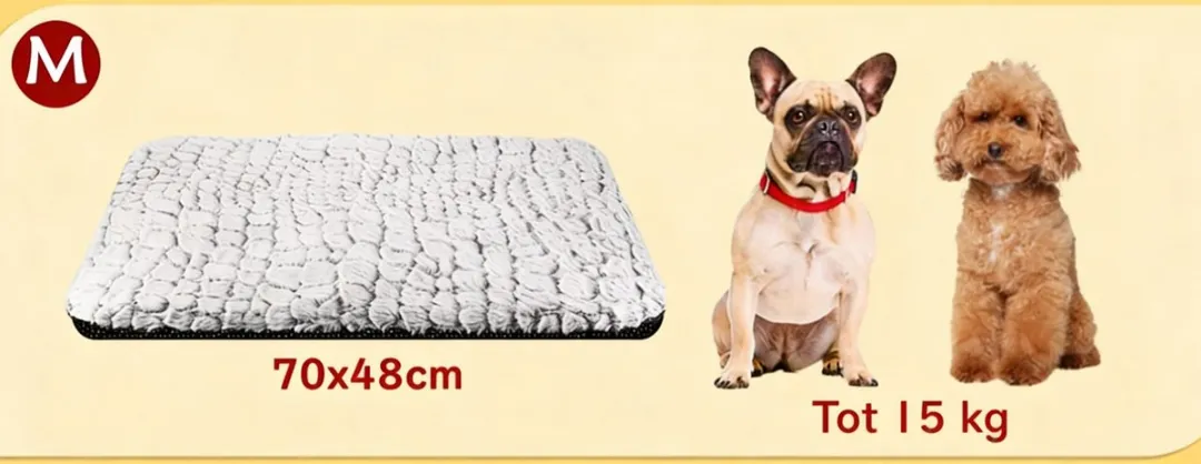 RedParrot Zelfverwarmende Kattenmat M - Grijs