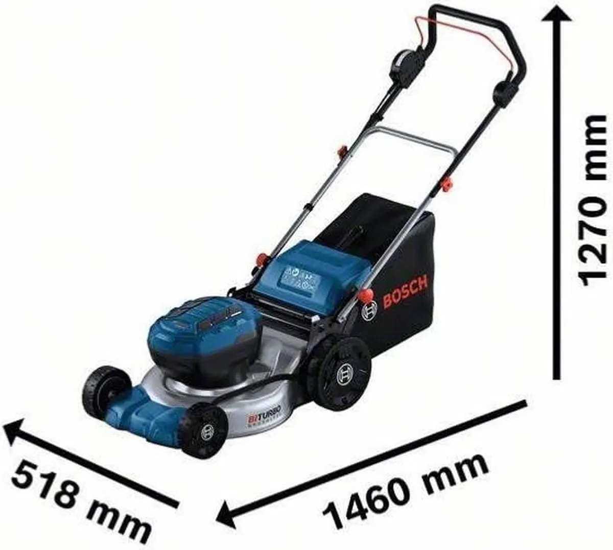 Bosch GRA 18V2-46 Accu Grasmaaier 46cm - 60L