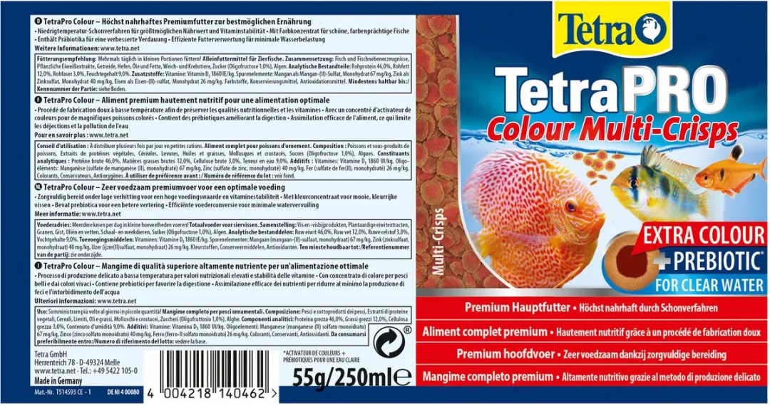 Tetra TetraPro Colour Vissenvoer 250ml