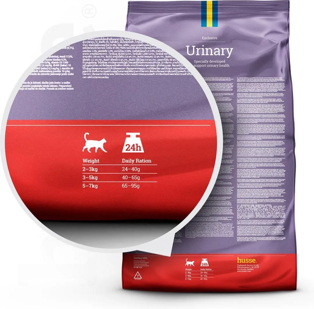 Husse Katt Urinary Droogvoer - 2x2kg