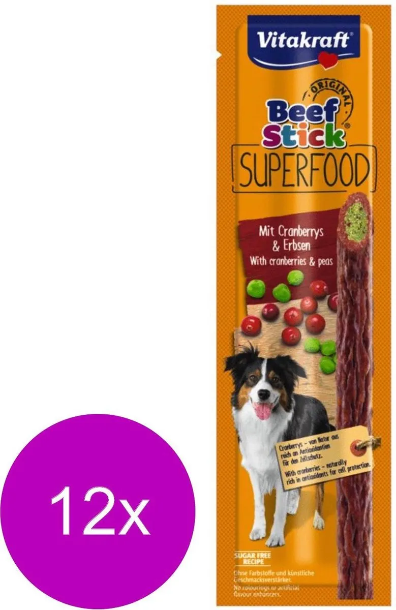 Vitakraft Beef Stick Superfood Hondensnacks