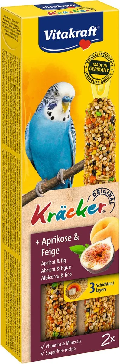 Vitakraft Parkietkracker Fruit 2-in-1