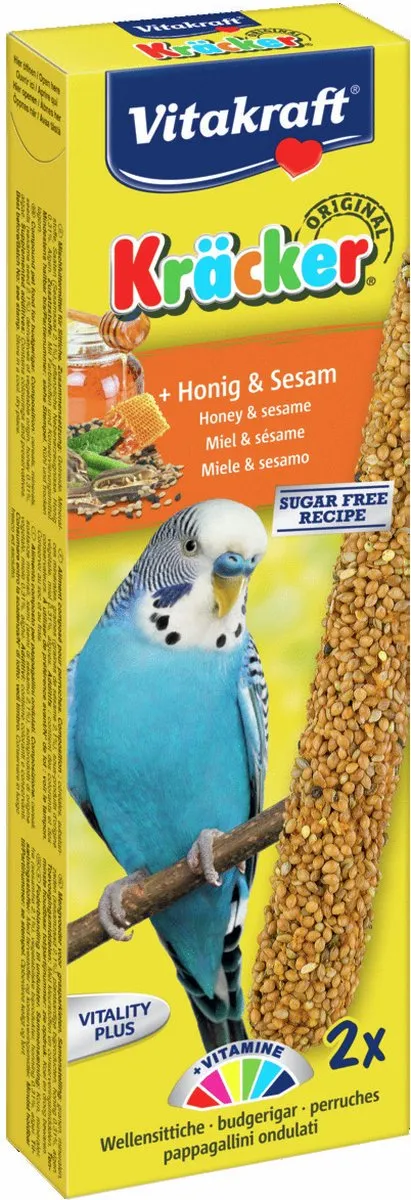 Vitakraft Parkietkracker Fruit 2-in-1 - Vogelsnack