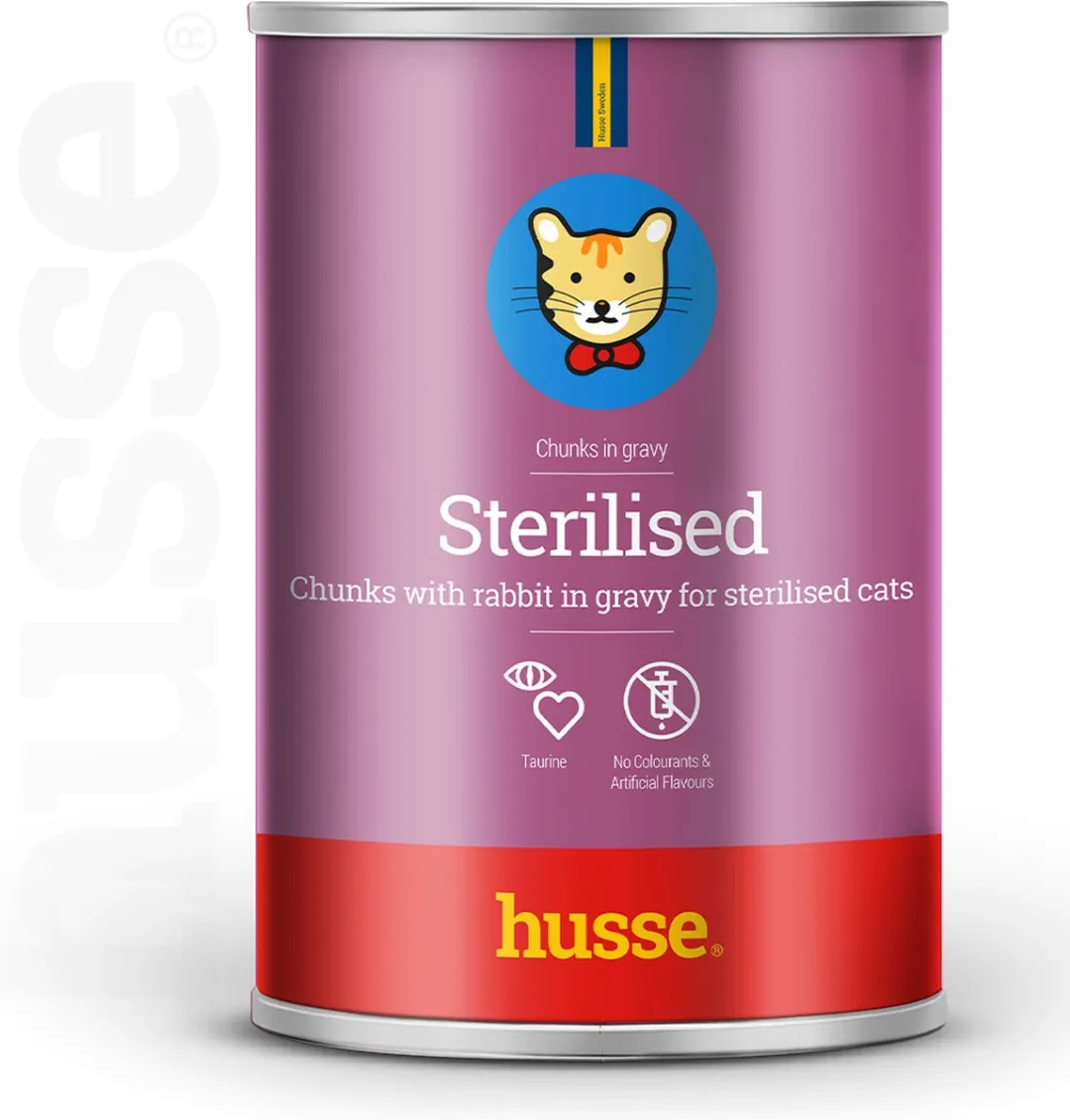 Husse Sterilised Natvoer Konijn