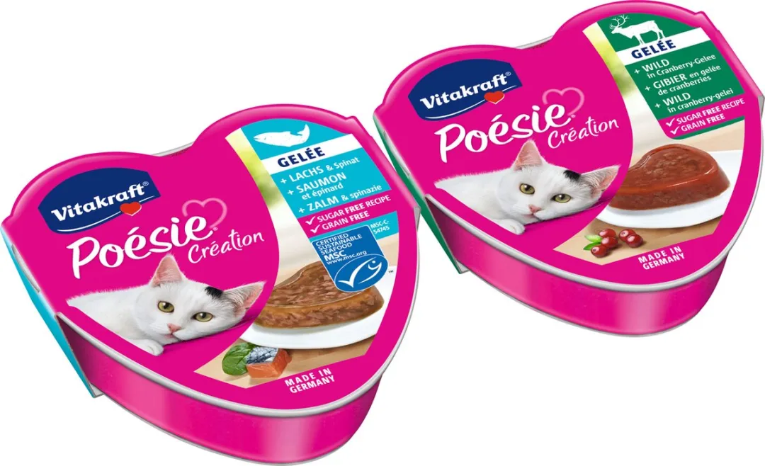 Vitakraft Poésie Création Geleipasta - 6x85g