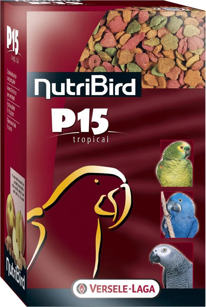 Versele-Laga Nutribird P15 Tropical Onderhoudsvoeder 1 Kg
