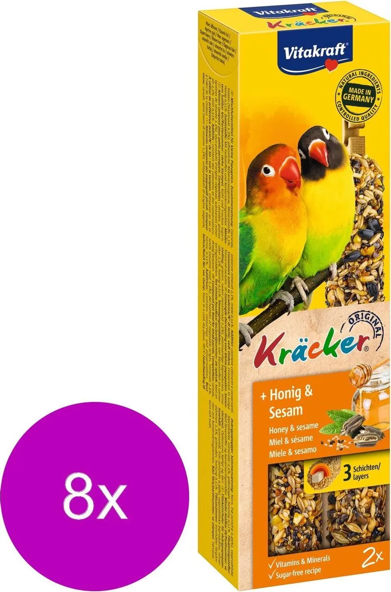Vitakraft Agaporniskracker Honing
