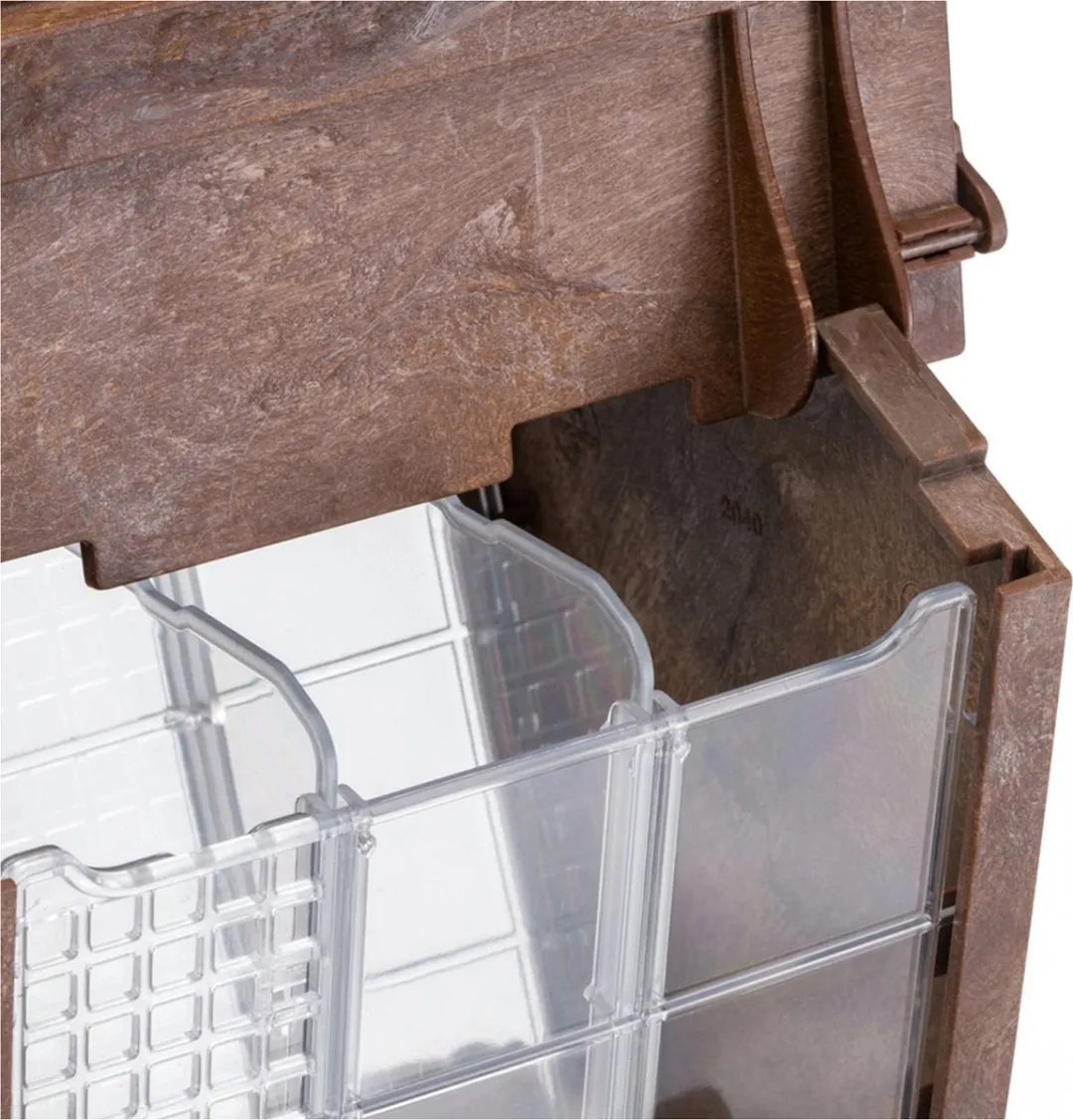 Ferplast Voedersilo Jok 1 - 23.5x26x23cm Bruin