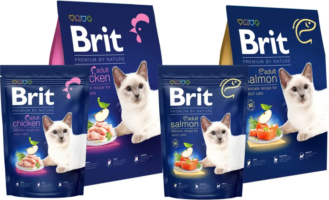 Brit Premium by Nature Kattenvoer Adult Kip 8kg