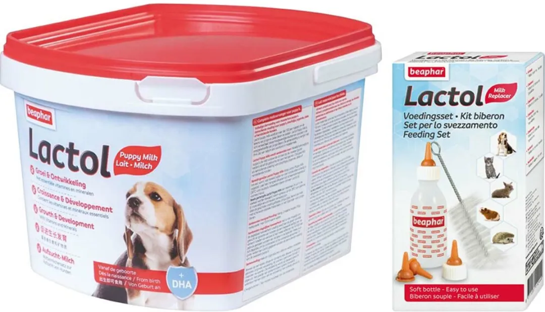 Beaphar Hond Lactol Voedingsset - Voordeelverpakking