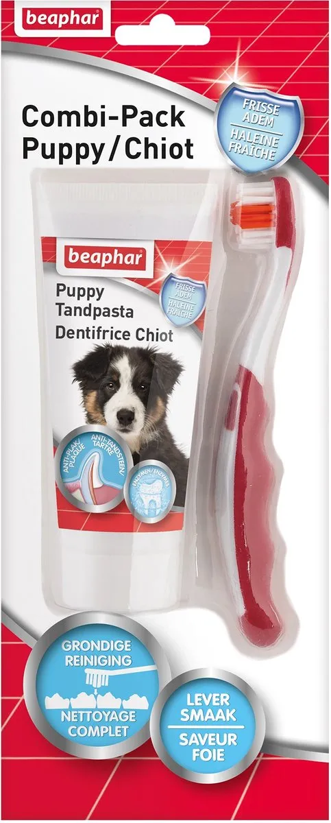 Beaphar Tandpasta & Borstel Combi-Pack Puppy - 60ml