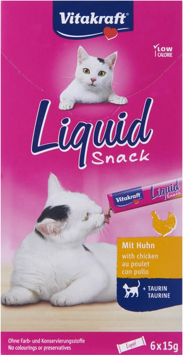 Vitakraft Liquid Snacks Kip 7x6x15g