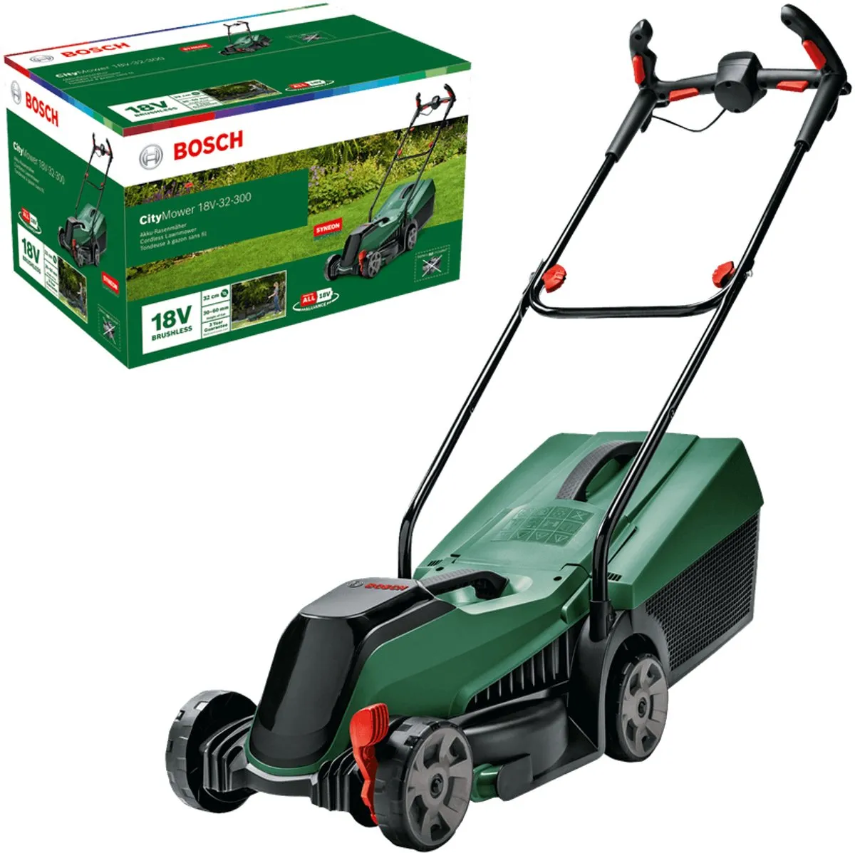 Bosch CityMower 18V-32-300 Grasmaaier 32cm