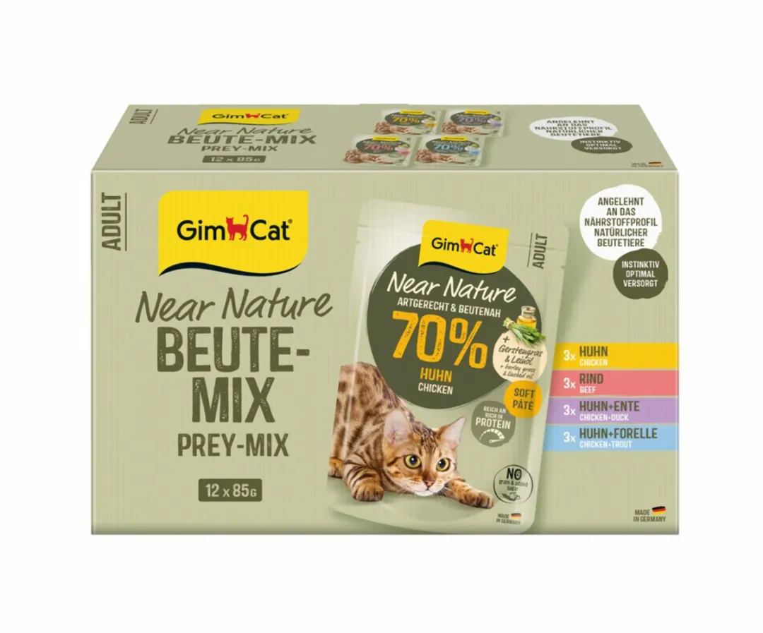 GimCat Nat Near Nature Mix Kattenvoer