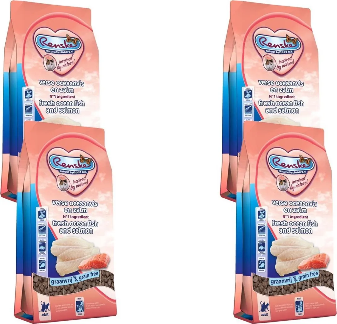 Renske Kat Adult Maxi Verse Zeevis & Zalm