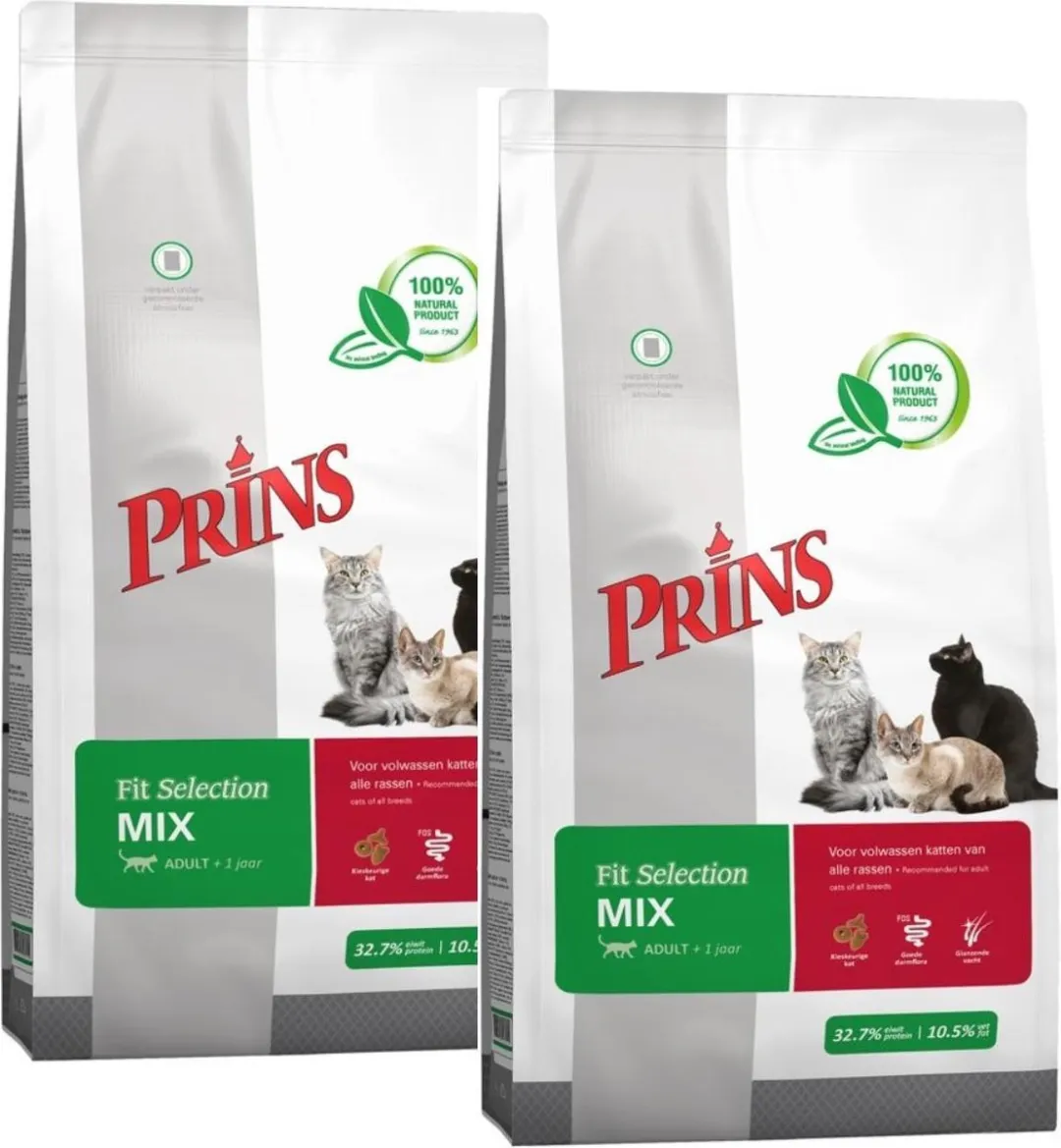 Prins Mix Kat Kattenvoer 20kg