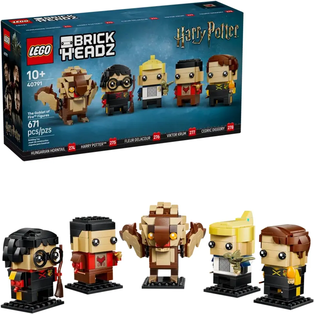 LEGO Harry Potter Brickheadz 40791 Figuren