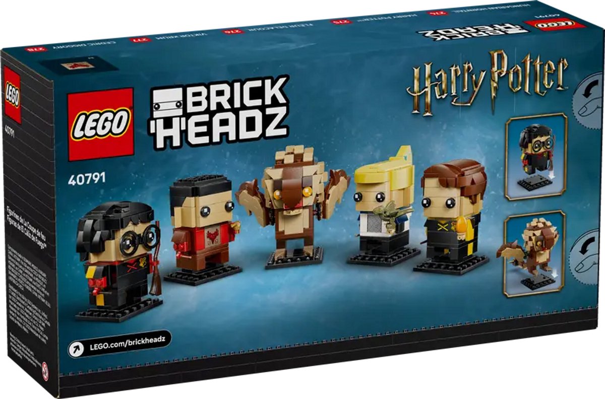 LEGO Harry Potter Brickheadz 40791 - De Vuurbeker Figuren