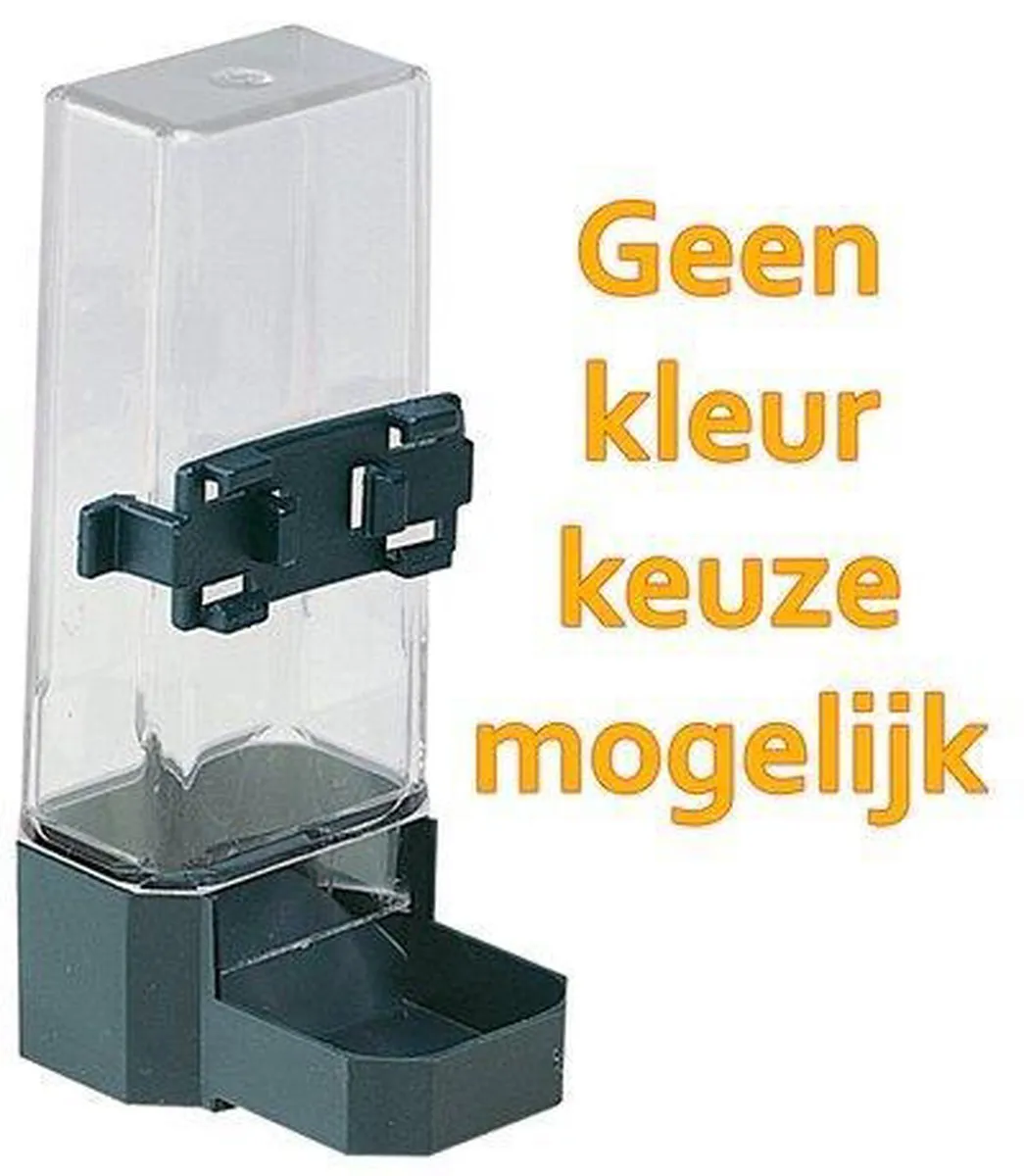 Ferplast Silver Special Voederfontein Vogelvoerbak 73x8x151cm - Groen