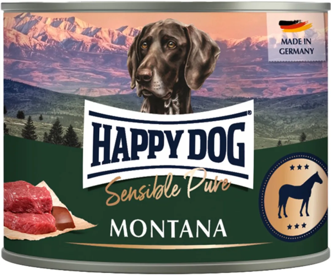 Happy Dog Sensible Pure Montana Paard - 6x200g