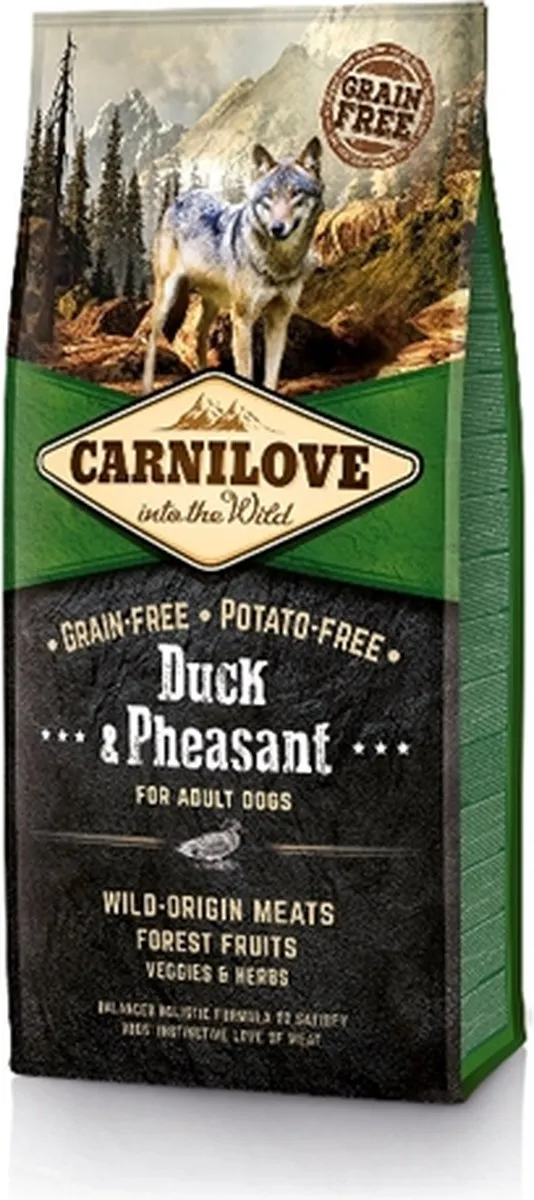 Carnilove Duck/Pheasant Adult 12kg