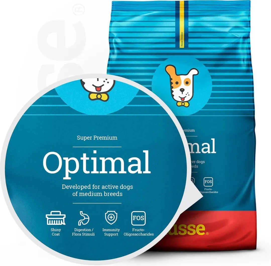 Husse Optimal Hondenbrokken Actief 12kg