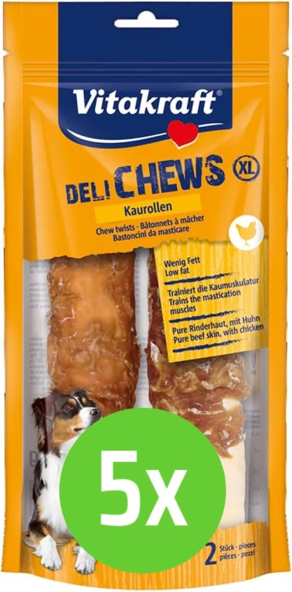 Vitakraft DeliCHEWS Kauwrollen XL